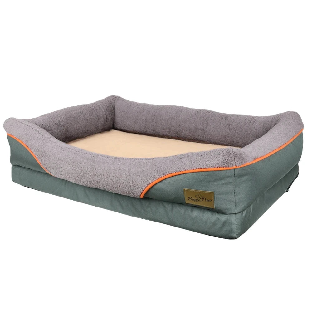 Luxury Orthopaedic Dog Bed with Washable Cover