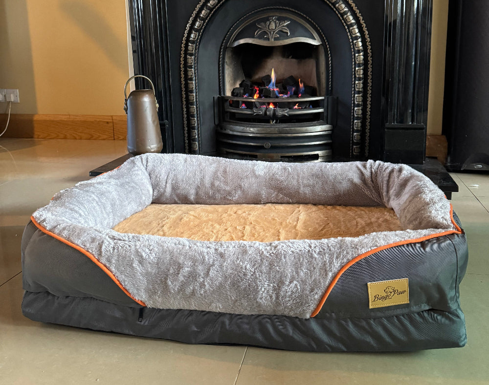 Luxury Orthopaedic Dog Bed with Washable Cover