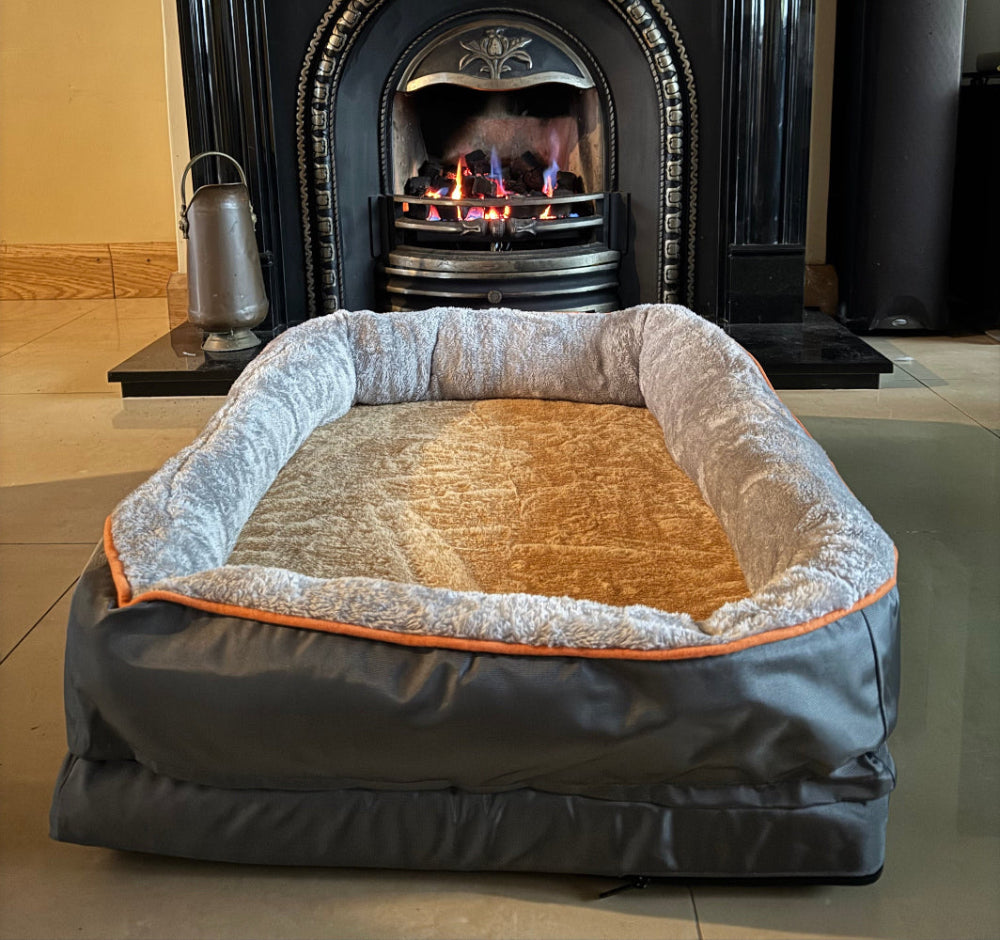 Luxury Orthopaedic Dog Bed with Washable Cover