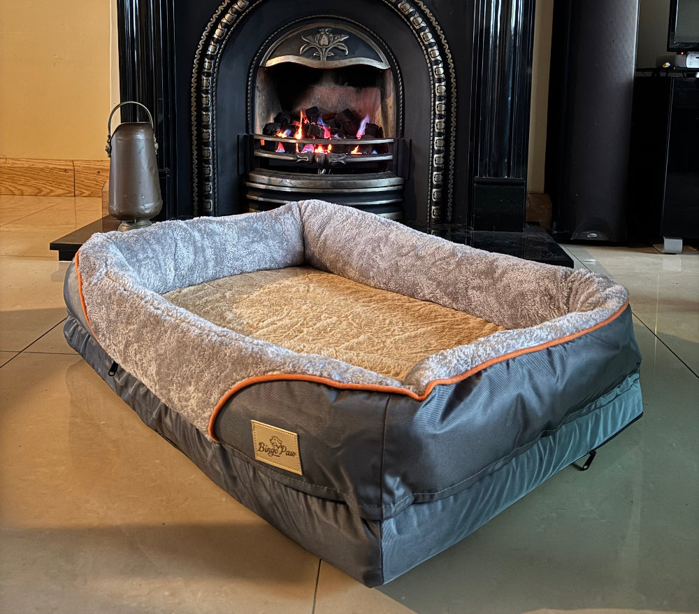 Luxury Orthopaedic Dog Bed with Washable Cover