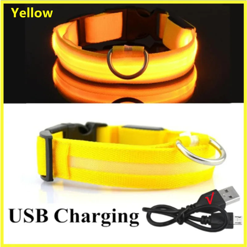 Rechargeable Luminous Dog Collar