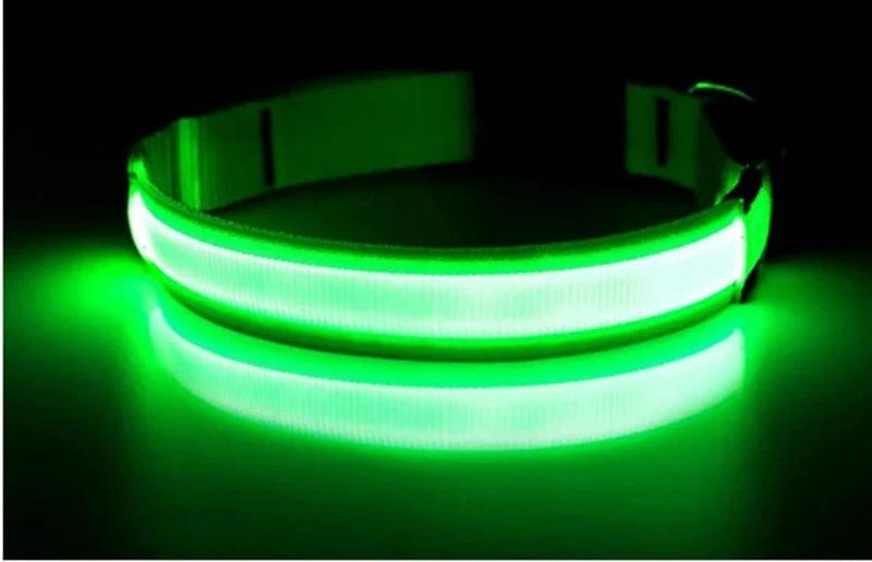 Rechargeable Luminous Dog Collar