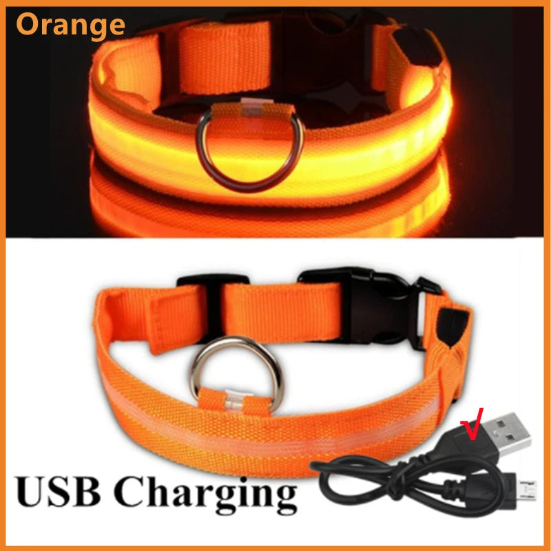 Rechargeable Luminous Dog Collar